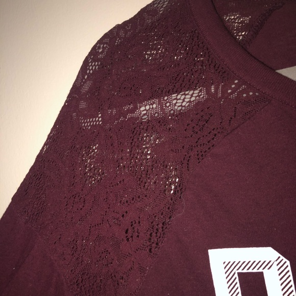 Maroon PINK Shirt - Picture 2 of 3